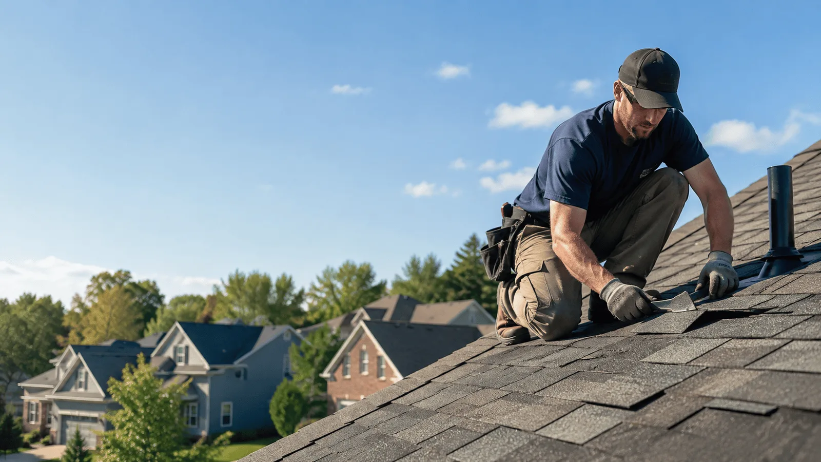 Roof Leak Repair in West Mansfield, OH near me